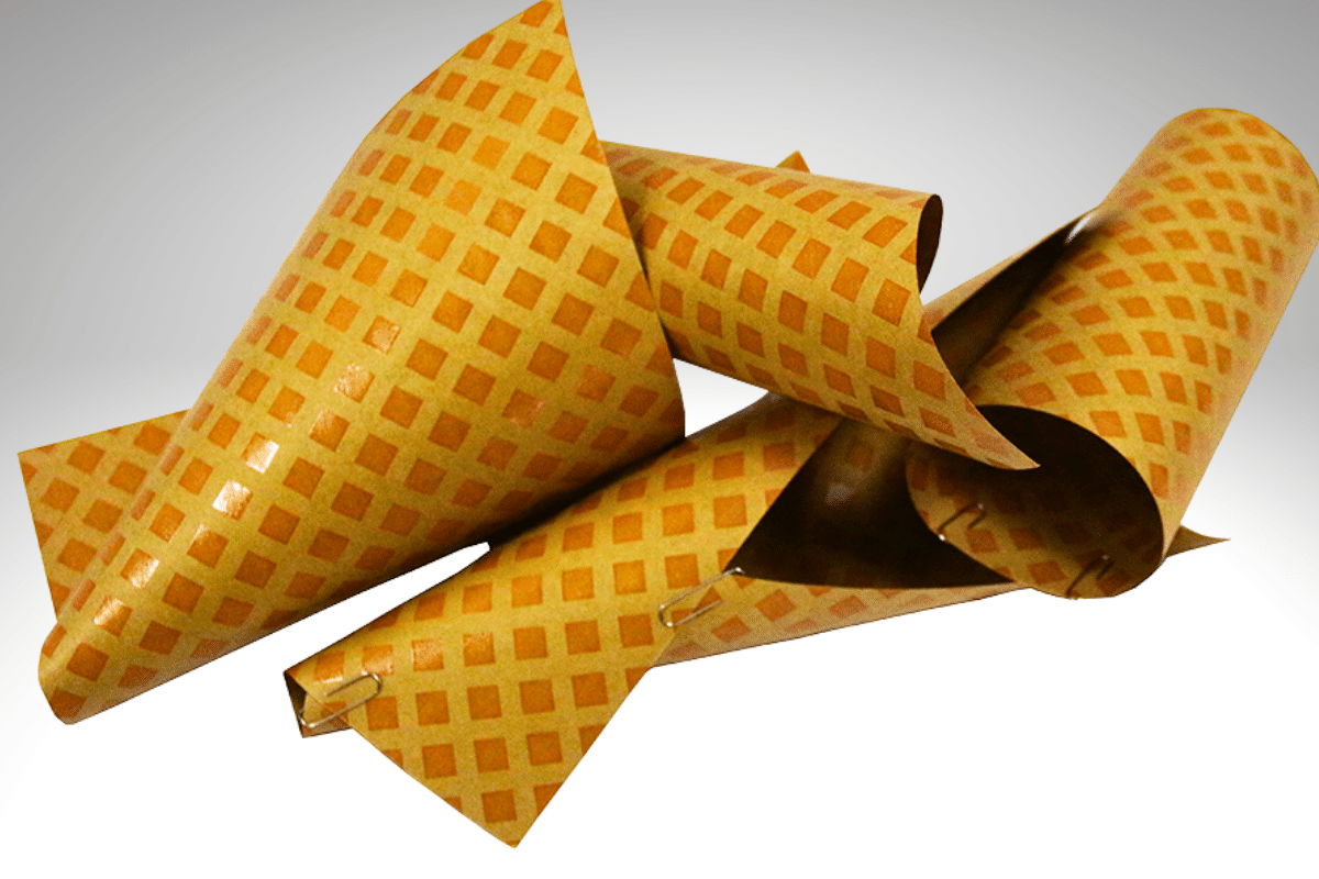 diamond dotted insulation paper