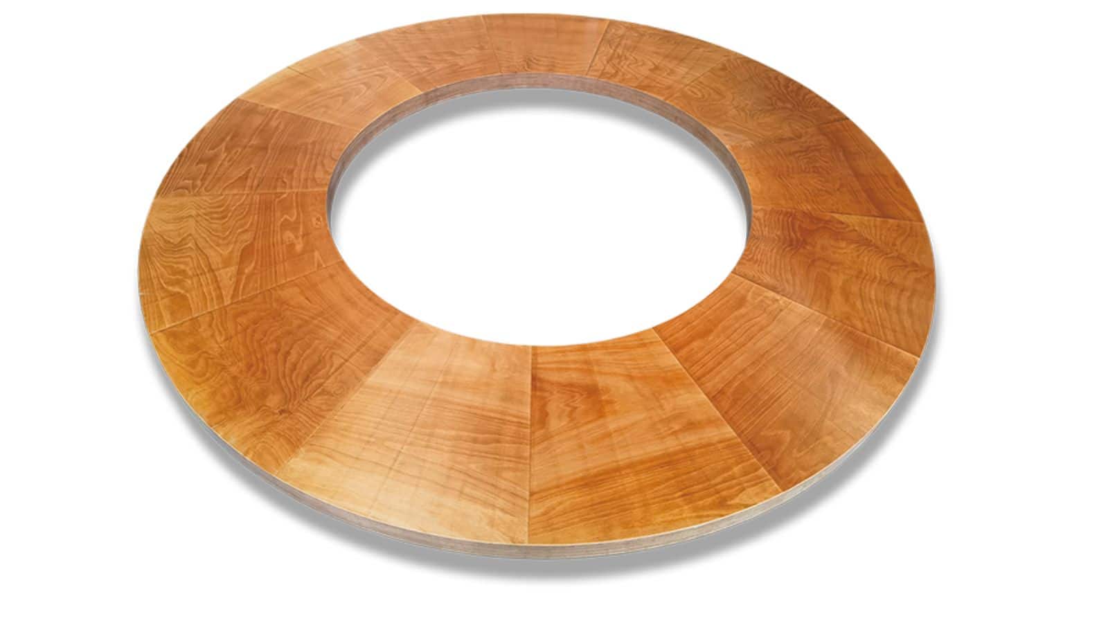 Tangential Pressure Ring made of laminated densified wood for oil-immersed power transformers, IEC 61061 compliant coil clamping component