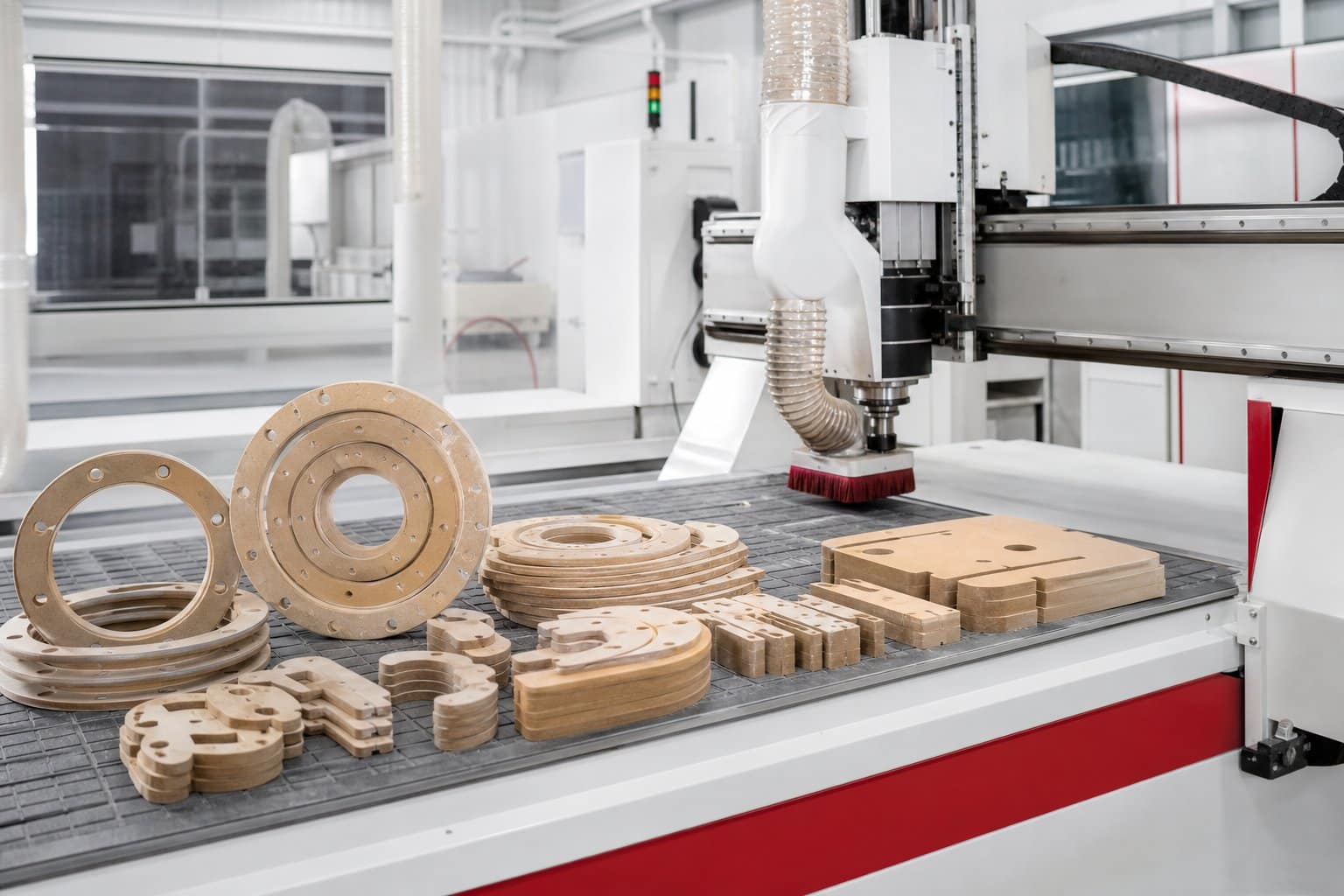 Guangxin CNC machining workshop for insulation components