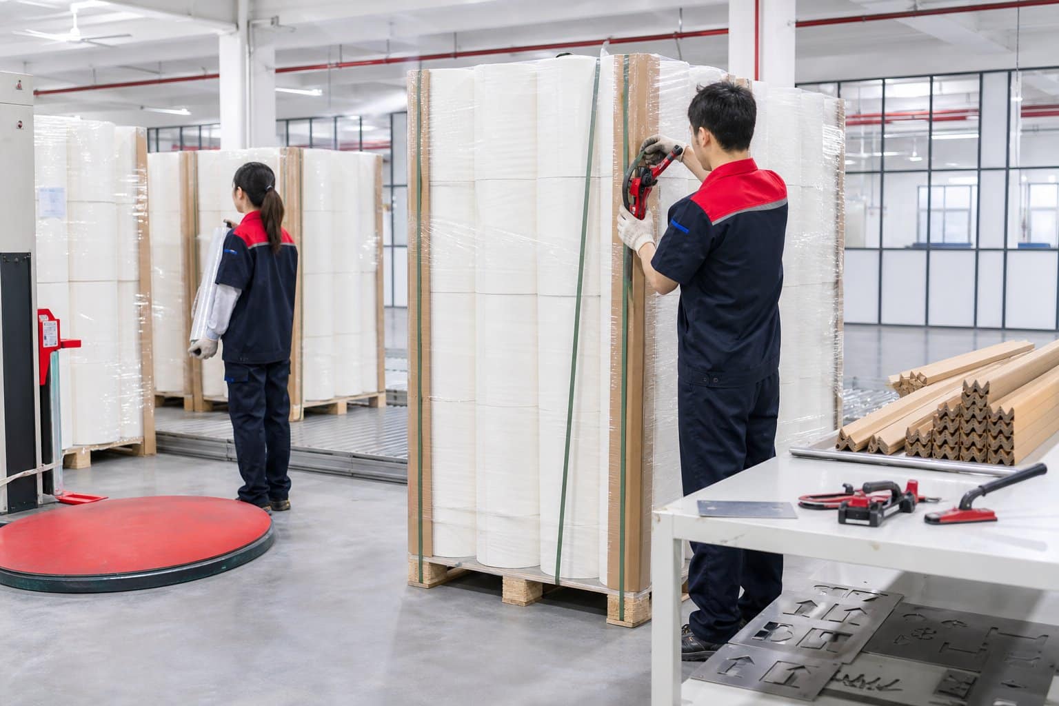 Guangxin export packing area